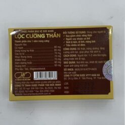 Viên uống tăng cường sinh lý Lộc Cường Thần