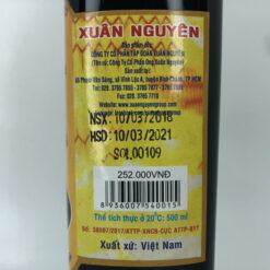 Mật ong rừng sữa ong chúa Xuân Nguyên chai 500ml