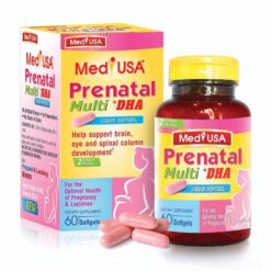 Viên Uống Bổ Sung Vitamin Cho Bà Bầu MediUSA Prenatal Multi +DHA