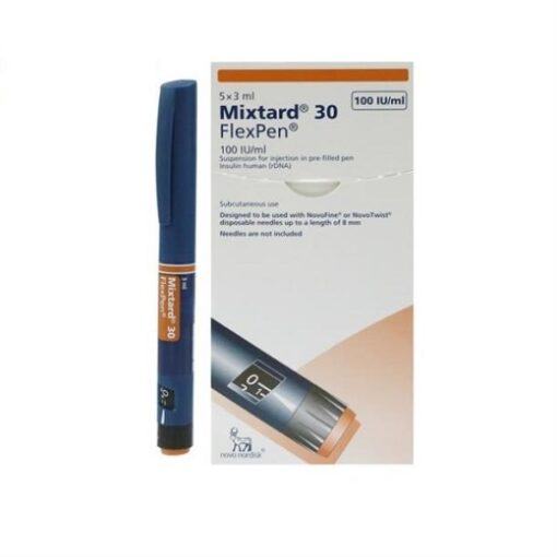 Bổ xung insulin Mixtard 30 Flexpen 100IU/ml 3ml