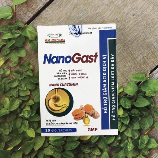 Hỗ trợ giảm acid dịch vị NanoGast