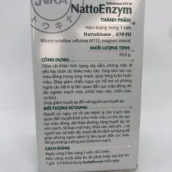 Viên uống ngừa tai biến mạch máu não NattoEnzym