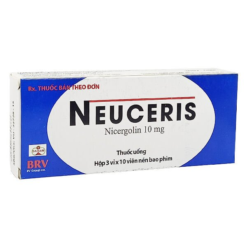 Neuceris 10mg - Điều trị rối loạn tuần hoàn não