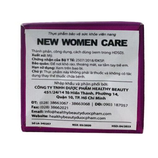 Cân bằng nội tiết tố nữ Healthy Beauty New Women Care