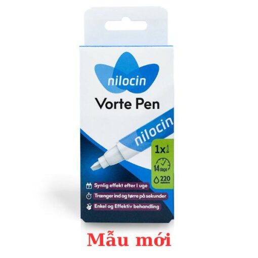 Dung dịch diệt mụn cóc Nilocin Vorte Pen