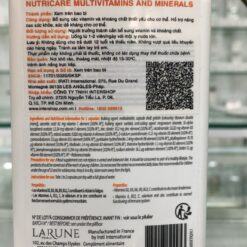 Nutricare Multivitamins and Minerals