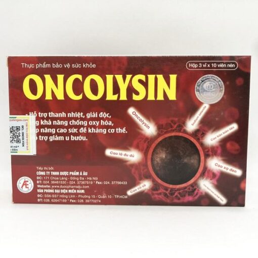 Viên uống hỗ trợ tăng sức đề kháng Oncolysin