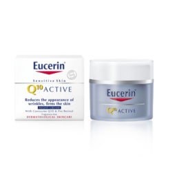 Kem dưỡng ngừa lão hóa ban đêm cho da nhạy cảm Eucerin Q10 Active Night Cream