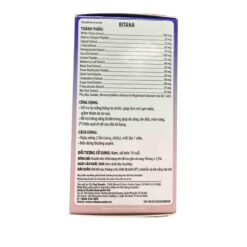 Viên uống trắng da Ritana Skin Whitening