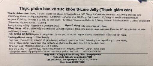 Thạch hỗ trợ giảm cân S-Line Jelly