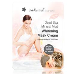 Kem bùn khoáng tắm trắng Sakura Dead Sea Mineral Mud Whitening Mask Cream