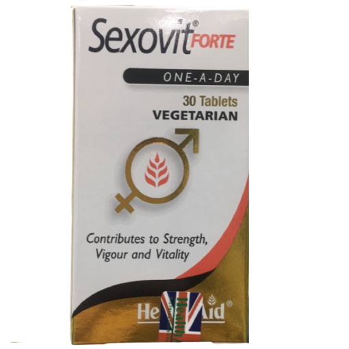 Viên uống sinh lý nam HealthAid Sexovit Forte Tablets