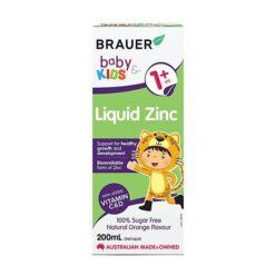 Thực phẩm bảo vệ sức khỏe Brauer Baby & Kids Liquid Zinc