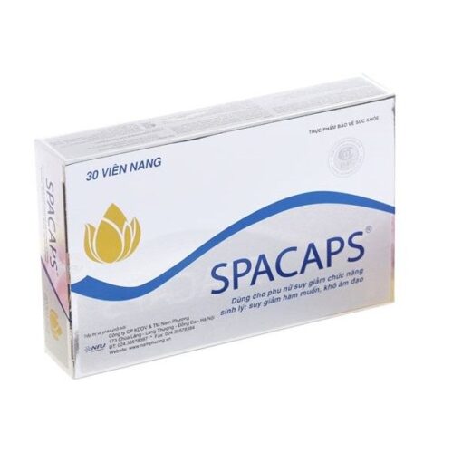 Viên uống hỗ trợ điều trị khô âm đạo Spacaps