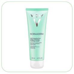 Sữa rửa mặt ngừa mụn, sạch sâu VICHY Normaderm Anti-imperfection Deep Cleansing Foaming Cream 125ml