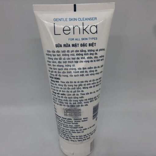 Sữa Rửa Mặt Lenka Gentle Skin Cleanser 150 ml