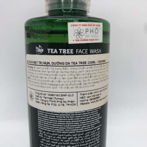 Sữa rữa mặt trị mụn Dr. C.Tuna Tea Tree Face Wash