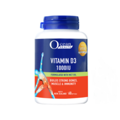 Thực phẩm bảo vệ sức khỏe Ocean Health Vitamin D3 1000 TU