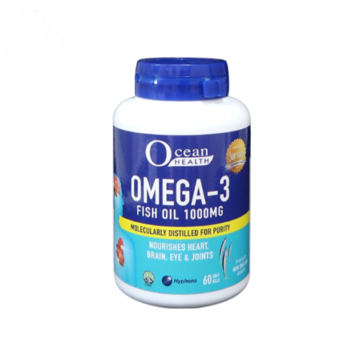 Thực phẩm bảo vệ sức khỏe Ocean Health Omega 3 Fish Oil 1000mg
