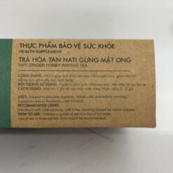Thực phẩm bảo vệ sức khỏe Trà hòa tan Hati Gừng Mật Ong