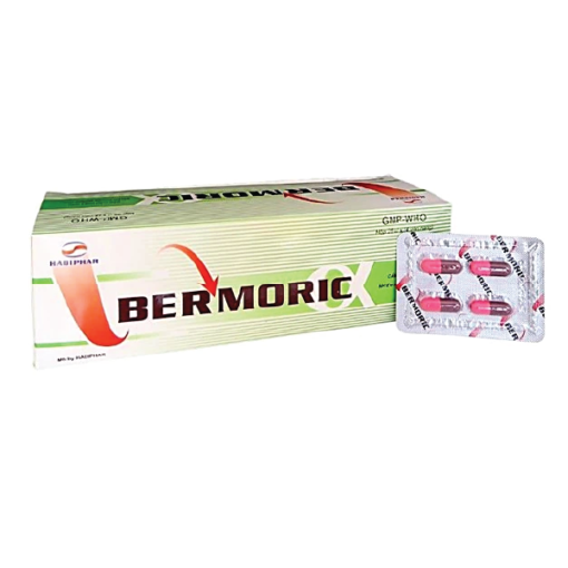 Thuốc Bermoric α (Hộp 25 vỉ x 4 viên)