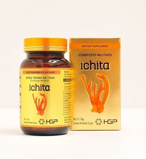 Đông trùng hạ thảo Ichita nguyên chất sấy khô 100%