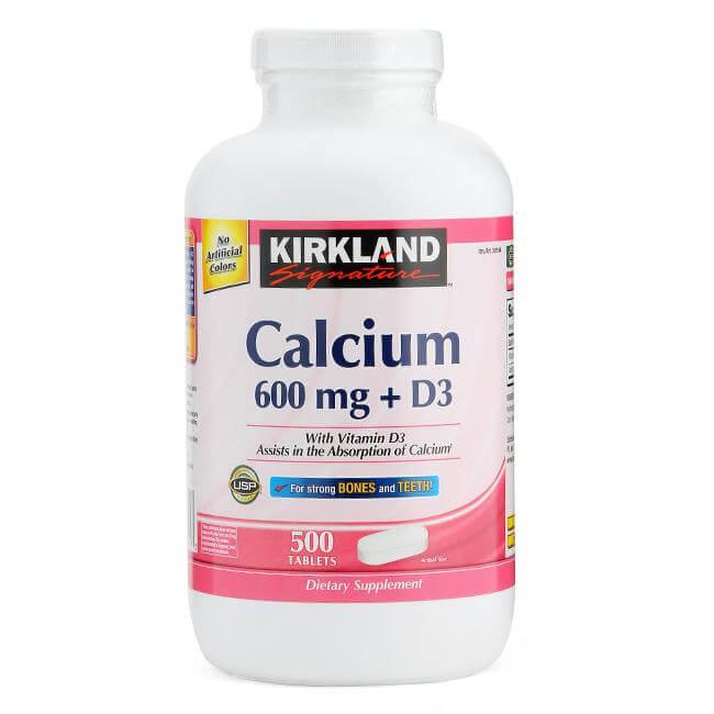 Calcium + D3 Bổ sung vitamin D3 giúp cơ thể tổng hợp canxi tốt hơn.