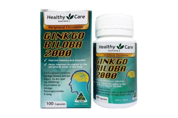 Ginkgo Biloba với thành phần chủ yếu từ các vị thuốc đông y quý
