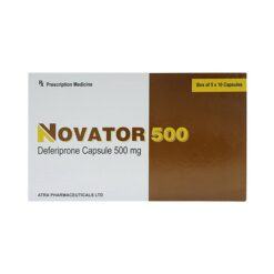 Thuốc điều trị thiếu máu Novator 500mg