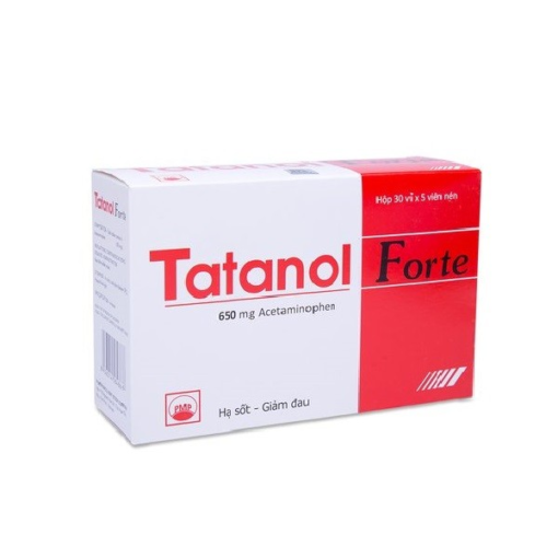 Thuốc giảm đau hạ sốt Tatanol Forte