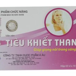 Viên uống hỗ trợ điều trị viêm thanh quản Tiêu Khiết Thanh