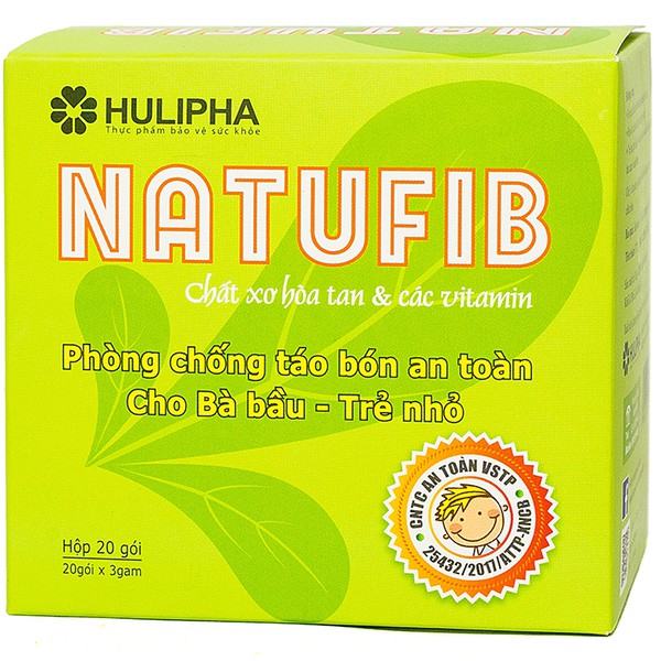 Top 5 loại thuốc trị táo bón tốt nhất hiện nay-Viên Uống Phòng Chống Táo Bón Natufib Hulipha