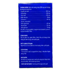 TS Xuyên Tâm Liên - Hỗ trợ giảm ho, giảm đờm, giảm đau rát họng