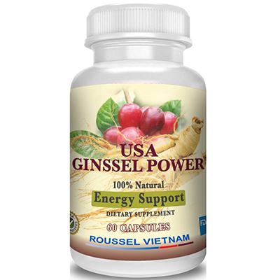 Thực phẩm bảo vệ sức khỏe USA Ginssel Power