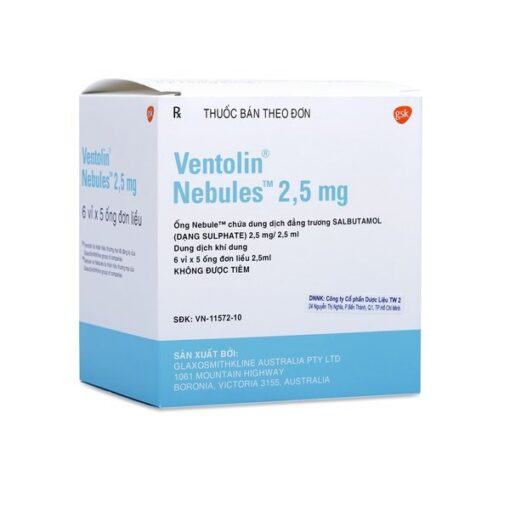 Ventolin Nebules 2.5mg