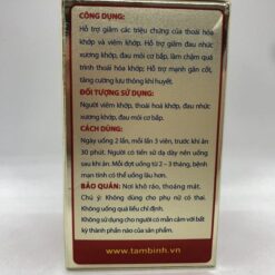 Viên uống hỗ trợ điều trị xương khớp Viên Khớp Tâm Bình