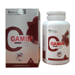 Viên uống bổ sung Canxi Gamin Calcium Kenpharm 60 Viên