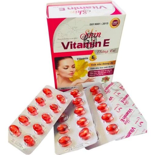 Viên uống Skin Vitamin E Thông Đỏ