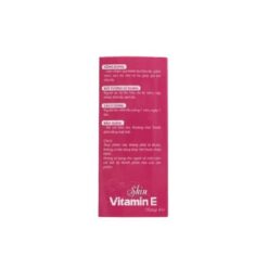 Viên uống Skin Vitamin E Thông Đỏ