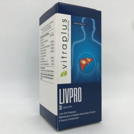 Viên uống cải thiện chức năng gan Vitraplus Livpro