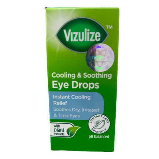Dung dịch nhỏ mắt Vizulize Cooling & Soothing Eye Drops Instant Cooling Relief