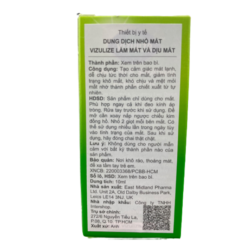 Dung dịch nhỏ mắt Vizulize Cooling & Soothing Eye Drops Instant Cooling Relief