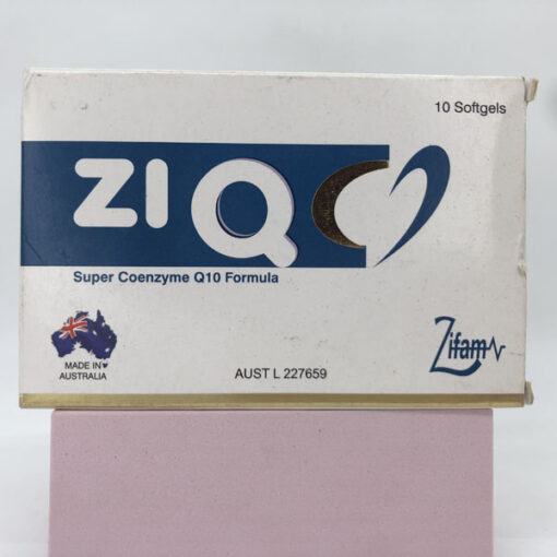 ZiQ Coenzym Q10 - Viên uống hỗ trợ sức khỏe tim mạch