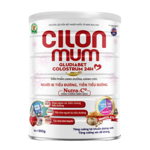Sữa dinh dưỡng Cilonmum Gludiabet Colostrum 24h