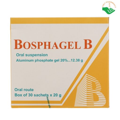 Hỗn dịch uống Bosphagel B 20% trị đau dạ dày