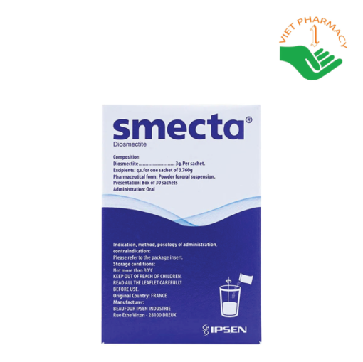 Thuốc Smecta (Hộp 30 gói)