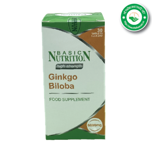 Bổ não Ginkgo Biloba Basic Nutrition