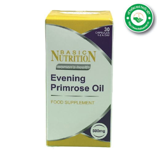 Tinh dầu hoa Anh thảo Evening Primose Oil Basic Nutrition