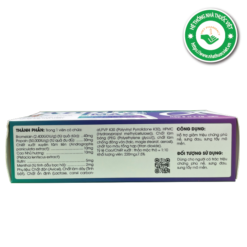 Hỗ trợ giảm phù nề Vietpharco Anpha MAX+ (Mặt bên 1)