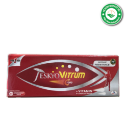 Tăng cường đề kháng JESKYO Vitrum C1000 (Hộp 1 chai 10 viên sủi)